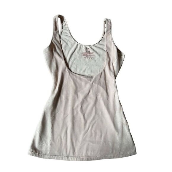 SPANX Assets Red Hot Label Body Shaper size L Tan Floral Lacey Top - Picture 1 of 5